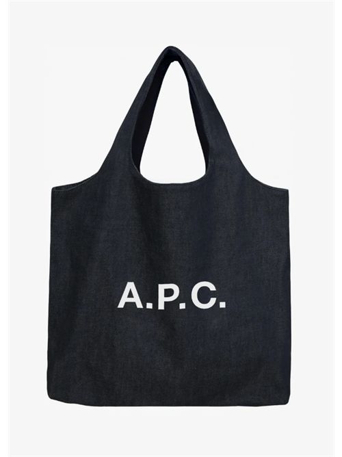 NINON TOTE BAG A.P.C. | COHIZ-M61565IAI INDIGO